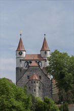 Art Nouveau church in Gaggstatt, Art Nouveau, Kirchberg-Gaggstatt, church, church tower, tower,