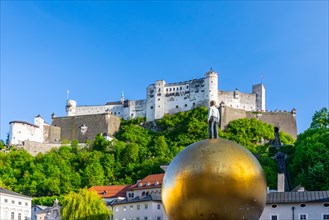 Goldene Kugel, Hohensalzburg Fortress, City of Salzburg, Province of Salzburg, Austria, Europe