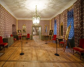 Antechamber of Elector Carl Theodor, Schwetzingen Palace, interior view, Schwetzingen,