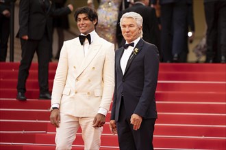 Cannes, France, 15.5.2024: Lucas Castellani and Baz Luhrmann at the premiere of Furiosa: A Mad Max