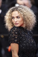 Cannes, France, 16.5.2024: Rose Bertram at the premiere of Megalopolis on the red carpet of the