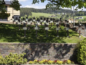 Military cemetery, St. Jakob im Walde, Styria, Austria, Europe