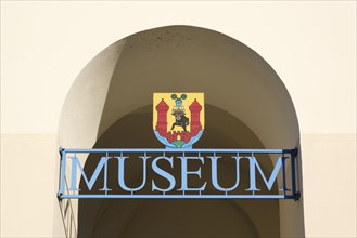 Schild Museum, City History Museum, Neuer Markt, Waren, Mueritz, Mecklenburg Lake District,