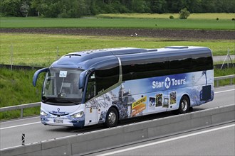 Romanian coach Star Tours Jungfraujoch advertising