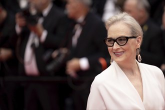 Cannes, France, 14 May 2024: Meryl Streep during the opening of the 77th Cannes International Film