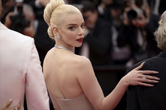 Cannes, France, 15.5.2024: Anya Taylor-Joy at the premiere of Furiosa: A Mad Max Saga on the red