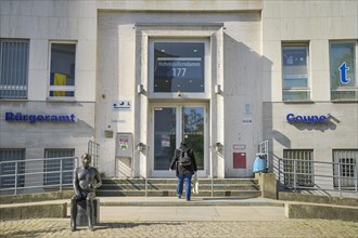 Buergeramt, Rathaus Wilmersdorf, Hohenzollerndamm 177, Wilmersdorf, Berlin, Germany, Europe