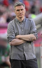 TV expert DAZN, Tobias Schweinsteiger, brother of Bastian Schweinsteiger, Allianz Arena, Munich,