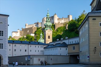 Hohensalzburg Fortress, Franciscan Church, City of Salzburg, Province of Salzburg, Austria, Europe