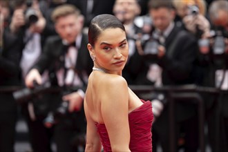 Cannes, France, 14 May 2024: Shanina Shaik during the opening of the 77th Cannes International Film