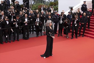 Cannes, France, 14 May 2024: Jane Fonda during the opening of the 77th Cannes International Film