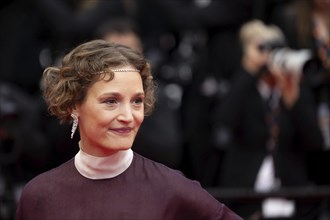 Cannes, France, 14 May 2024: Vicky Krieps during the opening of the 77th Cannes International Film