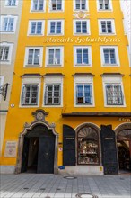 Mozart's birthplace, City of Salzburg, Province of Salzburg, Austria, Europe