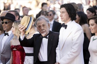 Cannes, France, 16.5.2024: Francis Ford Coppola at the premiere of Megalopolis on the red carpet of