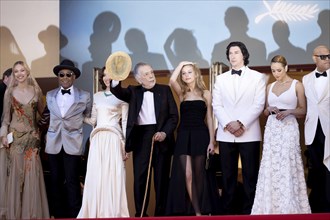 Cannes, France, 16.5.2024: Grace VanderWaal, Giancarlo Esposito, Aubrey Plaza, Francis Ford