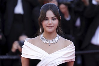 Cannes, France, 17.5.2024: Selena Gomez at the premiere of Emilia Perez on the red carpet of the