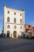 Town Hall, Town History Museum, Neuer Markt, Waren, Mueritz, Mecklenburg Lake District,