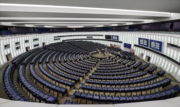 Plenary, European Parliament, 1 All. du Printemps, Strasbourg, Departement Bas-Rhin, France, Europe