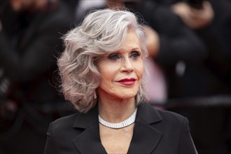 Cannes, France, 14 May 2024: Jane Fonda during the opening of the 77th Cannes International Film