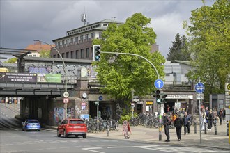 Zehlendorf S-Bahn station, Teltower Damm, Steglitz-Zehlendorf, Berlin, Germany, Europe