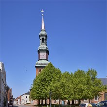 St Laurentius Church in Toenning, North Friesland district, Schleswig-Holstein, Germany, Europe