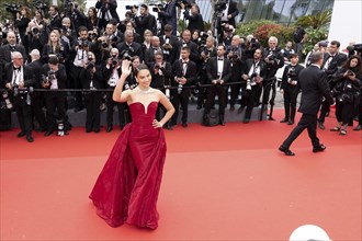 Cannes, France, 14 May 2024: Rose Bertram during the opening of the 77th Cannes International Film