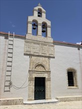 Christian Greek Orthodox Church Isodia tis Theotokou in Vori Village church with double apse, Vori,