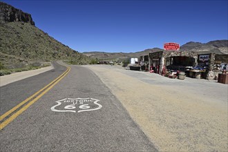 Cool Springs Station on historic Route 66, Oatman, Golden Valley, Arizona