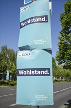 CDU election poster for the 2024 European elections, Berlin, Germany, Europe