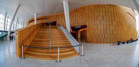 Opera Interior Panorama Oslo Norway