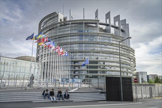 European Parliament, 1 All. du Printemps, Strasbourg, Departement Bas-Rhin, France, Europe