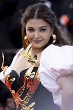 Cannes, France, 16.5.2024: Aishwarya Rai Bachchan at the premiere of Megalopolis on the red carpet