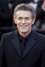 Cannes, France, 17.5.2024: Willem Dafoe at the premiere of Kinds of Kindness on the red carpet of