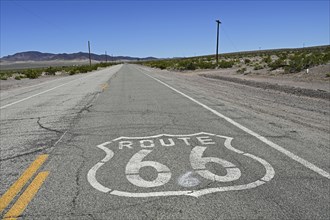 The historic Route 66, Ludlow, California
