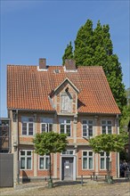 Half-timbered house, Church Square, Old Town, Lauenburg, Schleswig-Holstein, Germany, Europe