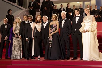 Cannes, France, 17.5.2024: Scott Lastaiti, Luisa Law, Tiffany Boyle, guest, Andrew Wonder, Taylor