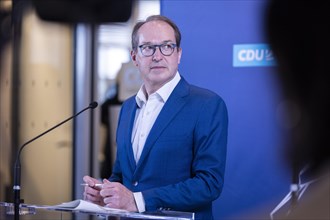 Alexander Dobrindt, Chairman of the CSU parliamentary group in the German Bundestag, recorded as