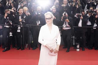 Cannes, France, 14 May 2024: Meryl Streep during the opening of the 77th Cannes International Film