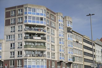 Prefabricated building, Badstrasse, Gesundbrunnen, Mitte, Berlin, Germany, Europe
