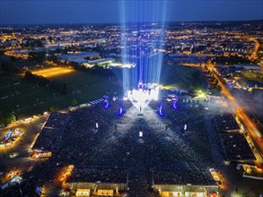 1st Rammstein Concert 2024 in Dresden, Dresden, Saxony, Germany, Europe