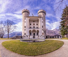 Aymavilles Castle, Aosta, Italy, Europe