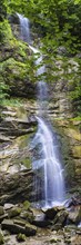 Gschwender waterfall above the Grosser Alpsee, Allgaeu, Bavaria, Germany, Europe