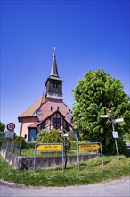 Bagow village church, Paewesin, Brandenburg, Germany, Europe