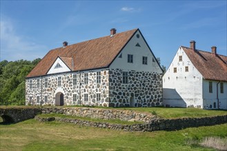 Hovdala Castle, the main building, at Haessleholm, Skane County, Sweden, Scandinavia, Europe