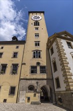 Old Town Hall Tower, Regensburg, Upper Palatinate, Bavaria, Germany, Europe