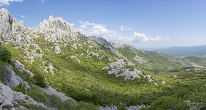 Velebit Mountains in Paklenica National Park, Zadar, Dalmatia, Croatia, Europe