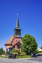 Bagow village church, Paewesin, Brandenburg, Germany, Europe