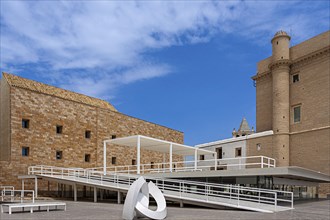 Back of Cadiz Cathedral, Andalusia, Spain, Europe