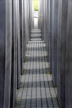 Holocaust memorial in Berlin, Germany Holocaust memorial in Berlin, Germany, Europe, Long narrow