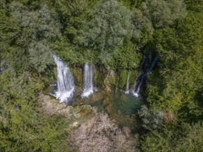 Roski Waterfall, Roski Slap, Krka National Park, Krka Waterfalls, Dalmatia, Croatia, Europe